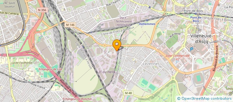 localisation de l'entreprise MADAME LAURINE LAMOUR à LILLE