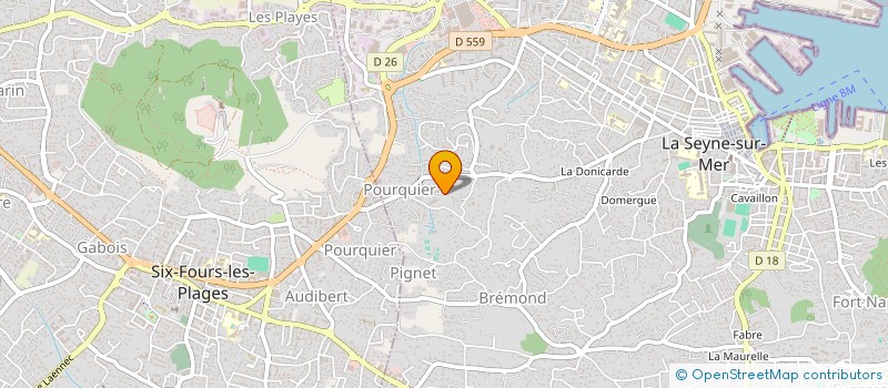 localisation de l'entreprise MADAME LAURINE LAPERROUSE  LA SEYNE-SUR-MER