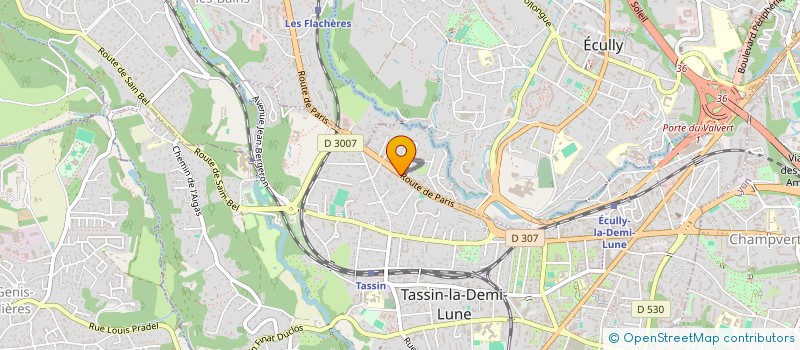 localisation de l'entreprise MADAME LAURINE LARRIBE à SAINT-DENIS