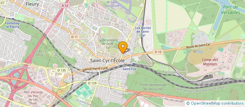 localisation de l'entreprise MADAME LAURINE LE ROLLAND  MARLY-LE-ROI