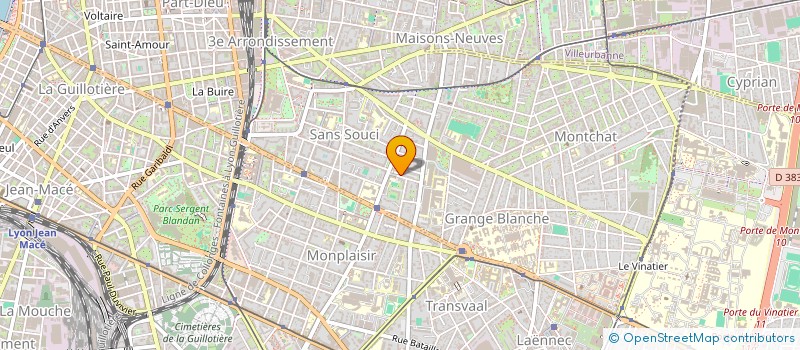 localisation de l'entreprise MADAME LAURINE LEGRAS  LYON