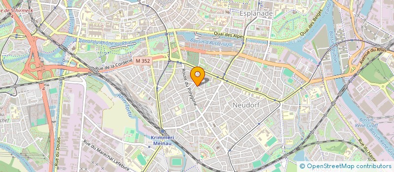 localisation de l'entreprise MADAME LAURINE LEHMANN à STRASBOURG