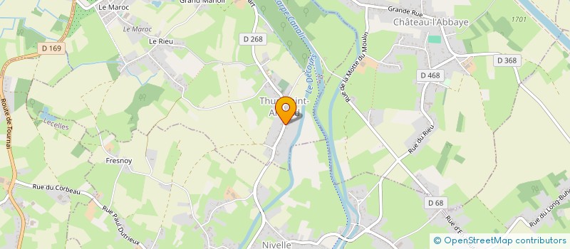 localisation de l'entreprise MADAME LAURINE LELIEVRE  THUN-SAINT-AMAND