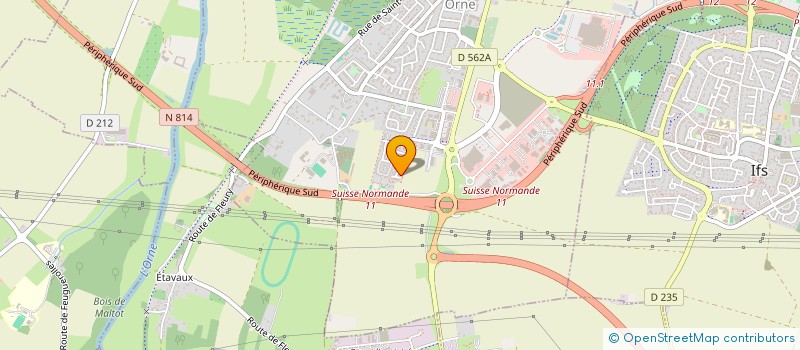 localisation de l'entreprise MADAME LAURINE LEMAZURIER  FLEURY-SUR-ORNE