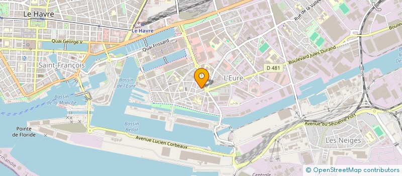 localisation de l'entreprise MADAME LAURINE LEMIEUX à LE HAVRE