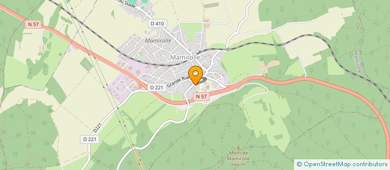 localisation de l'entreprise MADAME LAURINE LIEVREMONT  MAMIROLLE