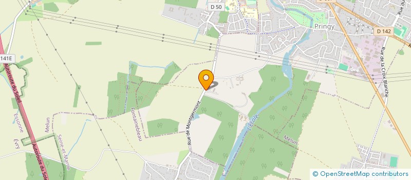 localisation de l'entreprise MADAME LAURINE LO  PRINGY