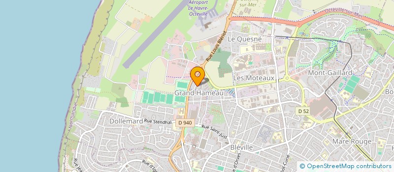 localisation de l'entreprise MADAME LAURINE MAHIEU  LE HAVRE