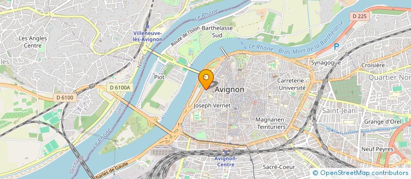 localisation de l'entreprise MADAME LAURINE MANUGUERRA à AVIGNON