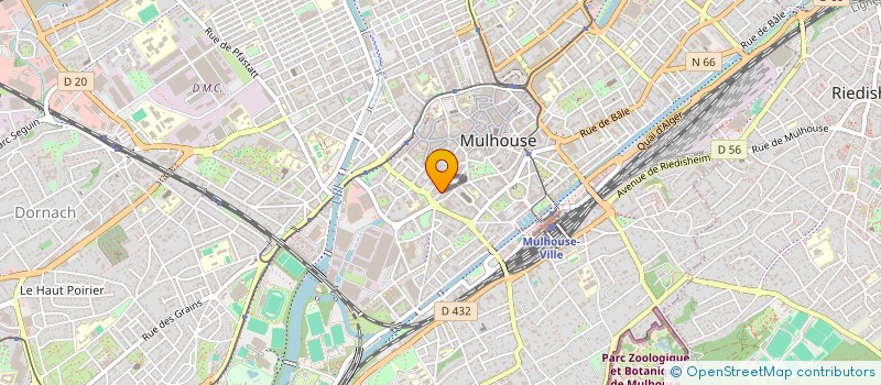 localisation de l'entreprise MADAME LAURINE MATT  MULHOUSE