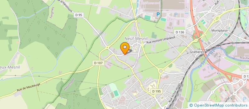 localisation de l'entreprise MADAME LAURINE MENEGATTI  NEUF-MESNIL