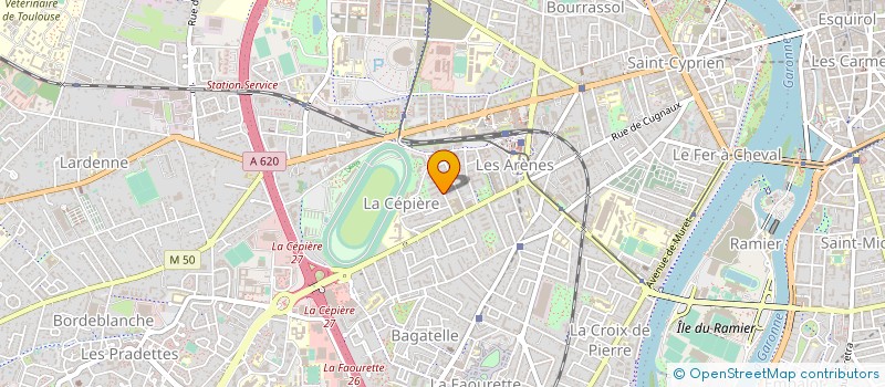 localisation de l'entreprise MADAME LAURINE MOREAU à TOULOUSE