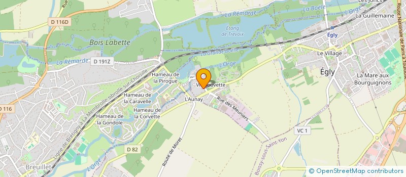 localisation de l'entreprise MADAME LAURINE MULUMU  EGLY