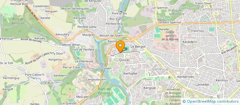 localisation de l'entreprise MADAME LAURINE MURAILLE à BREST