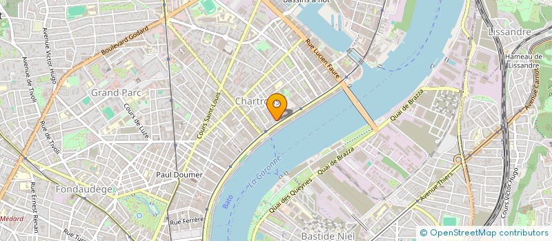 localisation de l'entreprise MADAME LAURINE NICOLETTI  BORDEAUX