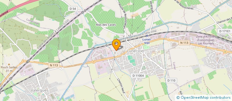 localisation de l'entreprise MADAME LAURINE OGER à LUNEL-VIEL