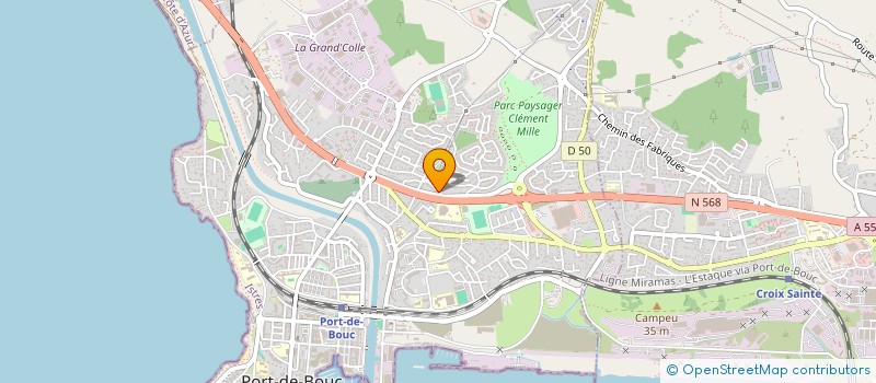 localisation de l'entreprise MADAME LAURINE OUSSET  PORT-DE-BOUC