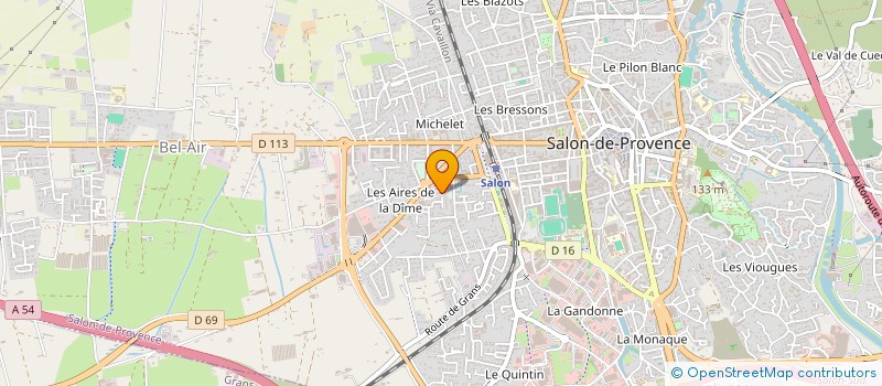 localisation de l'entreprise MADAME LAURINE PAUL à SALON-DE-PROVENCE