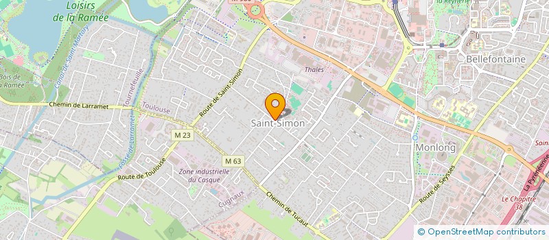 localisation de l'entreprise MADAME LAURINE PAULY à TOULOUSE