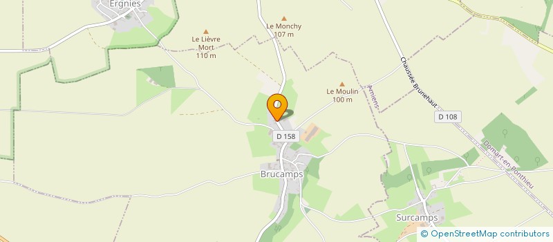 localisation de l'entreprise MADAME LAURINE PECQUET  BRUCAMPS