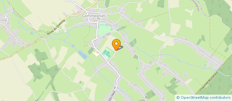 localisation de l'entreprise MADAME LAURINE PEGORIER  GOMMEGNIES