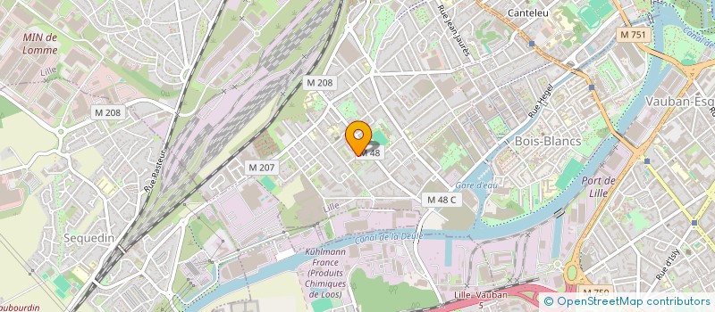 localisation de l'entreprise MADAME LAURINE PIESSET  LILLE