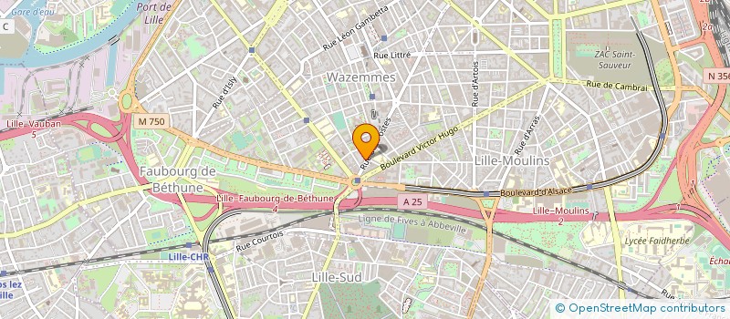 localisation de l'entreprise MADAME LAURINE PLOUVIER à LILLE