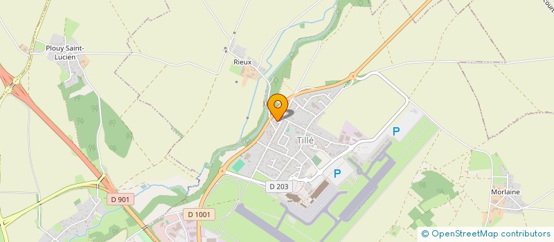 localisation de l'entreprise MADAME LAURINE PORTEVIN  TILLE