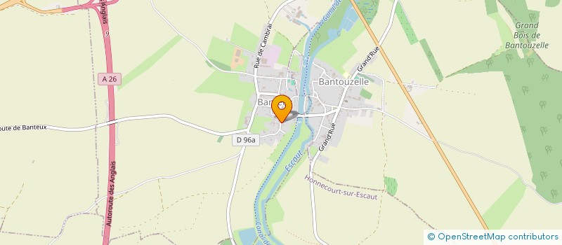 localisation de l'entreprise MADAME LAURINE PUCHE  LES RUES-DES-VIGNES