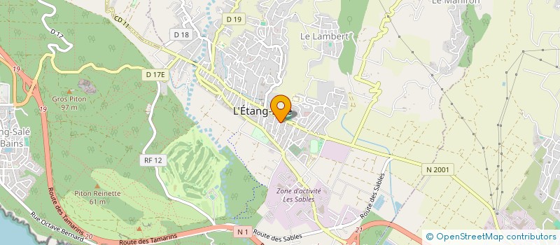 localisation de l'entreprise MADAME LAURINE RICA à L'ETANG-SALE
