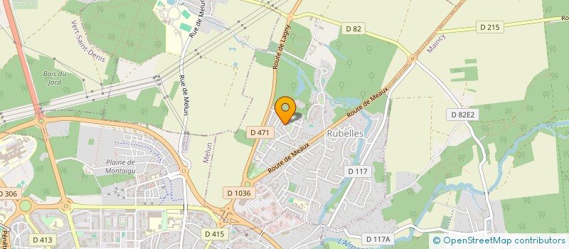 localisation de l'entreprise MADAME LAURINE ROBERT  RUBELLES