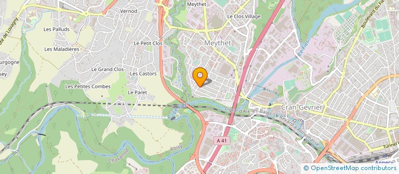 localisation de l'entreprise MADAME LAURINE ROCHETTE  ANNECY