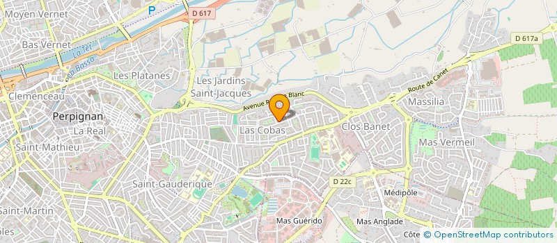 localisation de l'entreprise MADAME LAURINE ROUX à PERPIGNAN