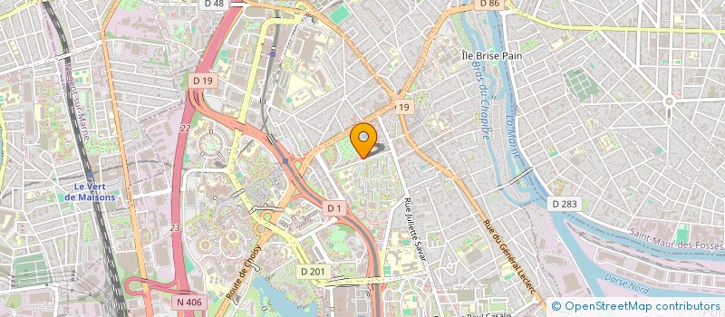 localisation de l'entreprise MADAME LAURINE RYON  CRETEIL