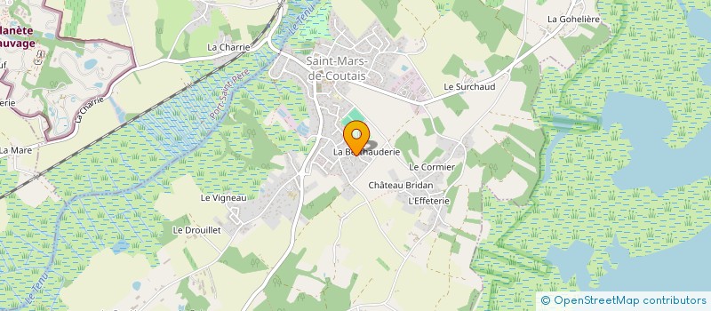 localisation de l'entreprise MADAME LAURINE SAGE  SAINT-MARS-DE-COUTAIS