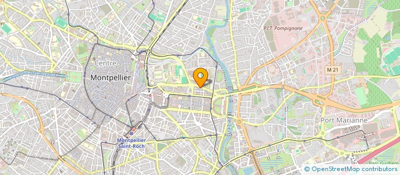 localisation de l'entreprise MADAME LAURINE SAUVAGE à MONTPELLIER