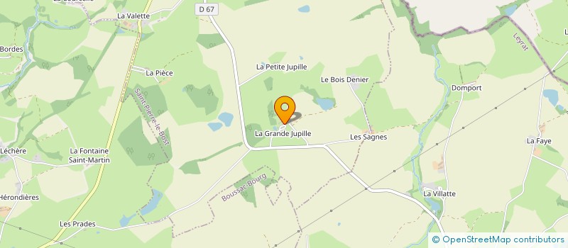 localisation de l'entreprise MADAME LAURINE SEGUR à SAINT-PIERRE-LE-BOST