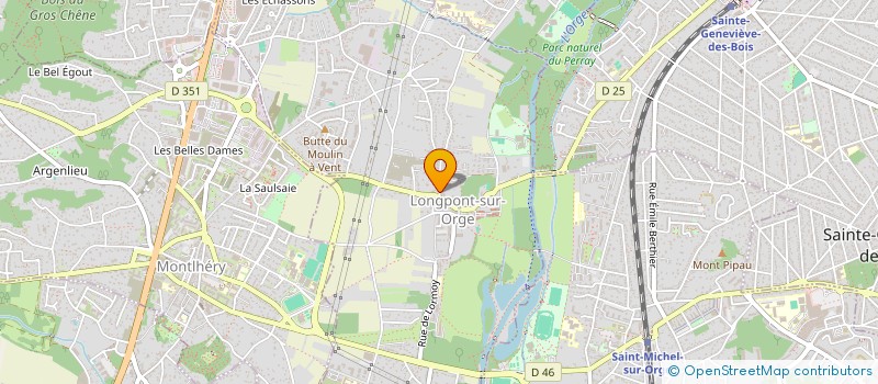 localisation de l'entreprise MADAME LAURINE SEVRAIN à LONGPONT-SUR-ORGE