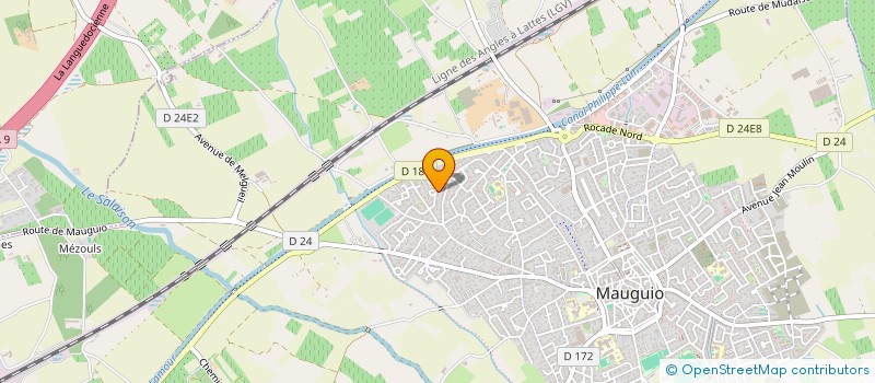 localisation de l'entreprise MADAME LAURINE SEYNHAEVE  LA GRANDE-MOTTE