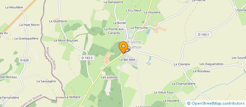 localisation de l'entreprise MADAME LAURINE TAILLANDIER à SAINT-VICTOR-DE-BUTHON