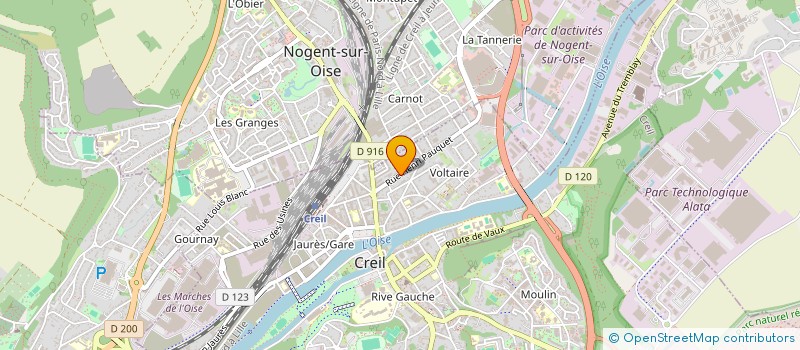 localisation de l'entreprise MADAME LAURINE TANGUY  CREIL