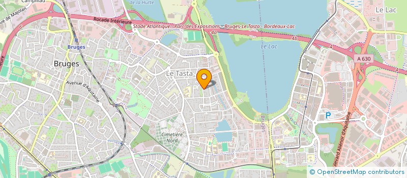 localisation de l'entreprise MADAME LAURINE TREMBLAY  BRUGES