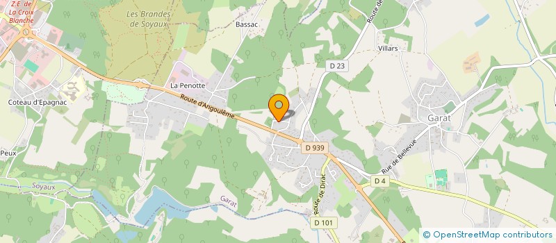 localisation de l'entreprise MADAME LAURINE VALEAU à GARAT