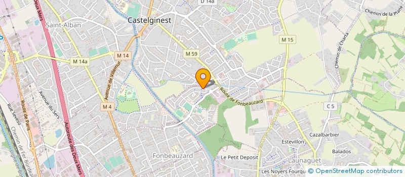 localisation de l'entreprise MADAME LAURINE VALIERE  FONBEAUZARD