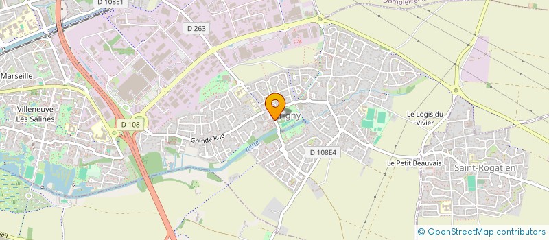 localisation de l'entreprise MADAME LAURINE VIEUCHANGE  PERIGNY