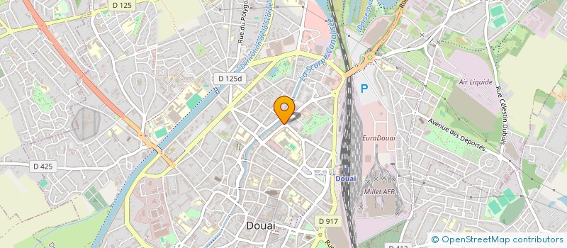 localisation de l'entreprise MADAME LAURINE ZAHM  DOUAI