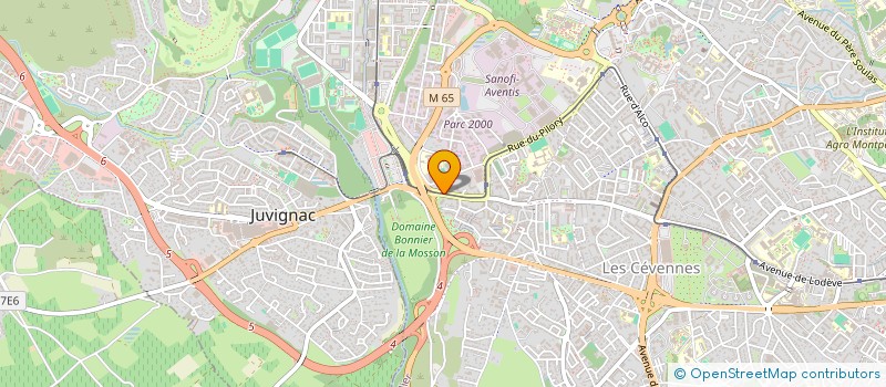localisation de l'entreprise MADAME LAURLENE MUNZENGO à MONTPELLIER