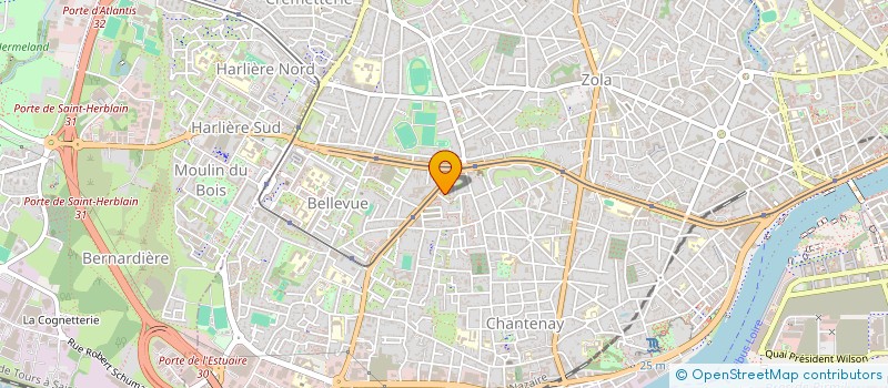 localisation de l'entreprise MADAME LAURRINE BECHENNEC à NANTES