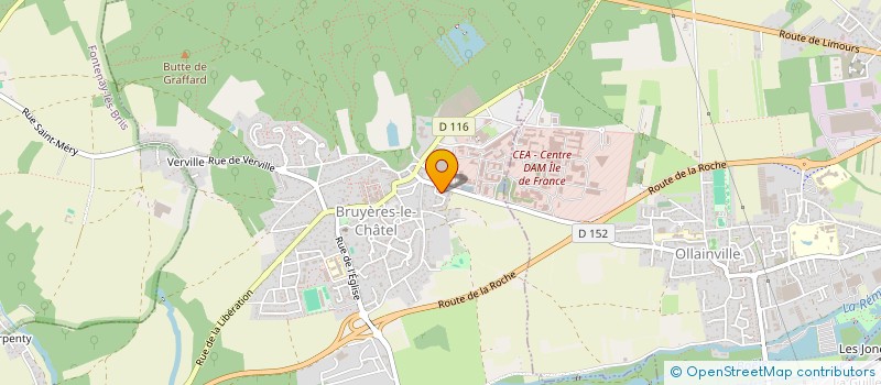 localisation de l'entreprise MADAME LAURY ALBENY  BRUYERES-LE-CHATEL