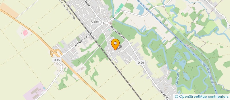 localisation de l'entreprise MADAME LAURY ANN ALLIER  SAINT-LYE